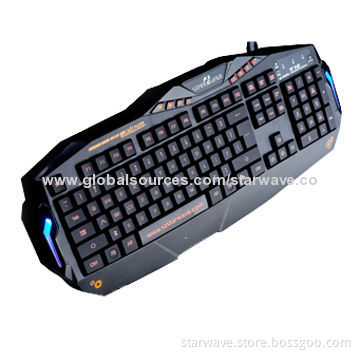 Wired Gaming Backlight Keyboard, Water-resistant